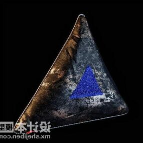 Realistic Triangle Pillow 3d model