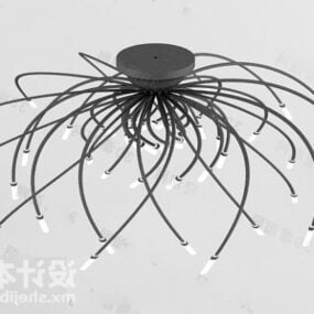 Ceiling Light Wire Arms 3d model