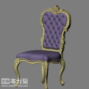 Chaise longue victorienne modèle 3D