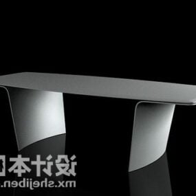 Απλό επίπεδο τραπέζι τρισδιάστατο μοντέλο