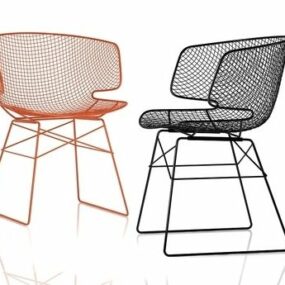 Creative Wire Lounge Chair 3d model