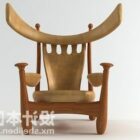 Kreativer alter Lounge-Stuhl