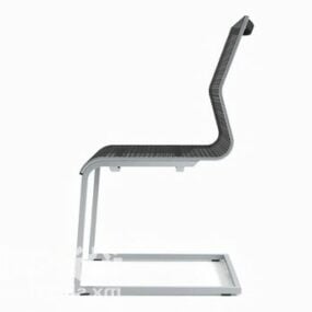 Office Staff Lounge Chair 3D-malli