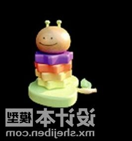 Caterpillar Toy 3d-modell