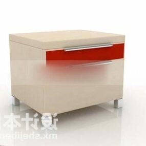 Office Bedside Table 3d model