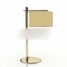 Table Lamp Square Shade 3d model