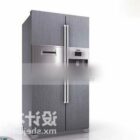 Side By Side Refrigerator Grey Color