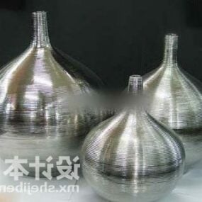 Konst servis Vas Pot Dekorera 3d-modell