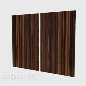 Modelo 3d de textura de madeira para pintura de parede
