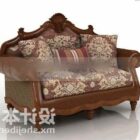 Королевский антикварный диван