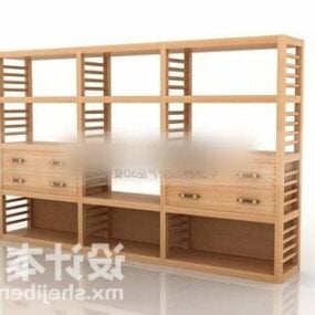 Mueble de televisión Ceniza modelo 3d