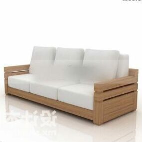 3д модель обивки многоместного дивана