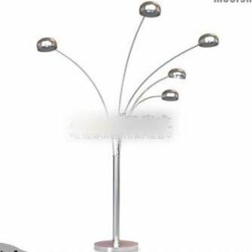 Floor Lamp Multiple Shade 3d model
