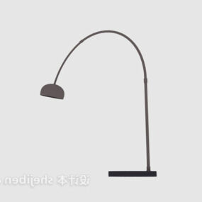 Curved Floor Lamp Modernism Style 3d model
