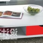 Coffee Table With Tableware