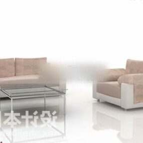 Combine Sofa Set 3d model