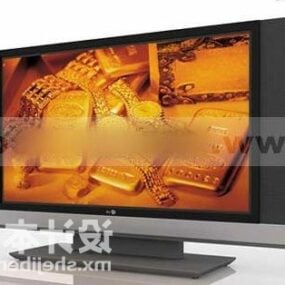 Mô hình tivi LCD Plasma 3d