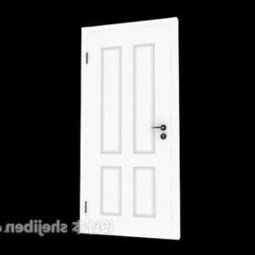Dörr vit färg 3d-modell