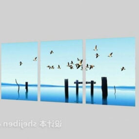 Sea Painting 3d-modell