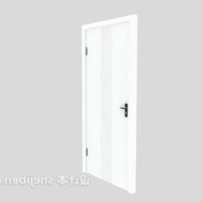 Door With Frame And Handle 3d model