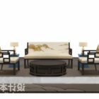 Set di divani moderni in stile asiatico