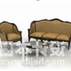 Sofa Unta Dengan Set Meja Kerusi