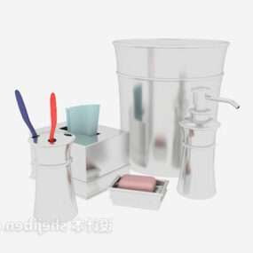 욕실 액세서리 플라스틱 소재 3d 모델