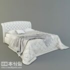 Double Bed Furniture With Blanket