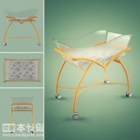 The Crib Furniture 3d model