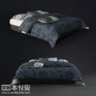 Realistic Double Bed Beauty Design