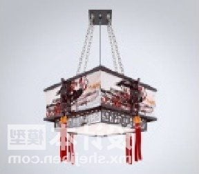 Mobili cinesi lampadari quadrati