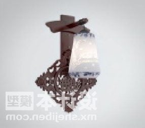 Chinese Lantern Wall Lamp Lighting Fixtures 3d model