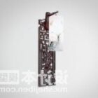 Kinesisk utskjæring vegglampe belysningsarmaturer