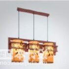 Kinesisk lampe 3d model.