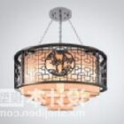 Big Retro Chandelier Chinese Lamp