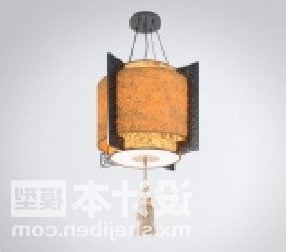 Chinese Traditional Lantern Lamp V1 3d model