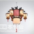 Kinesisk japansk klassisk lampe