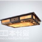 Chinesische Lampe rechteckig geformt
