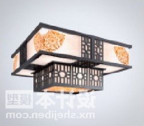 Starožitné retro čínská lampa