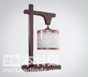 Čínská závěsná lampa starožitný nábytek 3D model