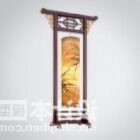 चीनी सुंदर पारंपरिक तल लैंप