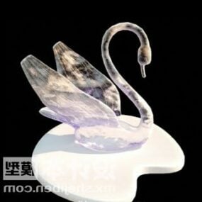 Swan Shaped Tableware 3d model