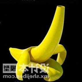 3д модель посуды в форме банана