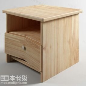 Mô hình bàn gỗ gấp 3d