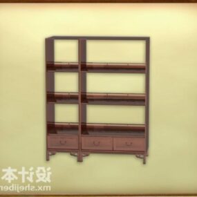 Display Cabinet With Shelf 3d model