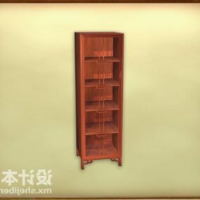 Cabinet Shelf Wood Material 3d model