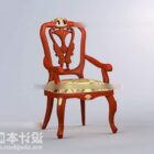فن الأثاث كرسي نموذج 3D.