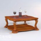 Coffee Table With Wine Bottle