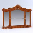 Large Bedroom Mirror Wood Frame