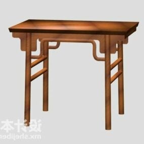 Старовинний китайський консольний столик 3d модель